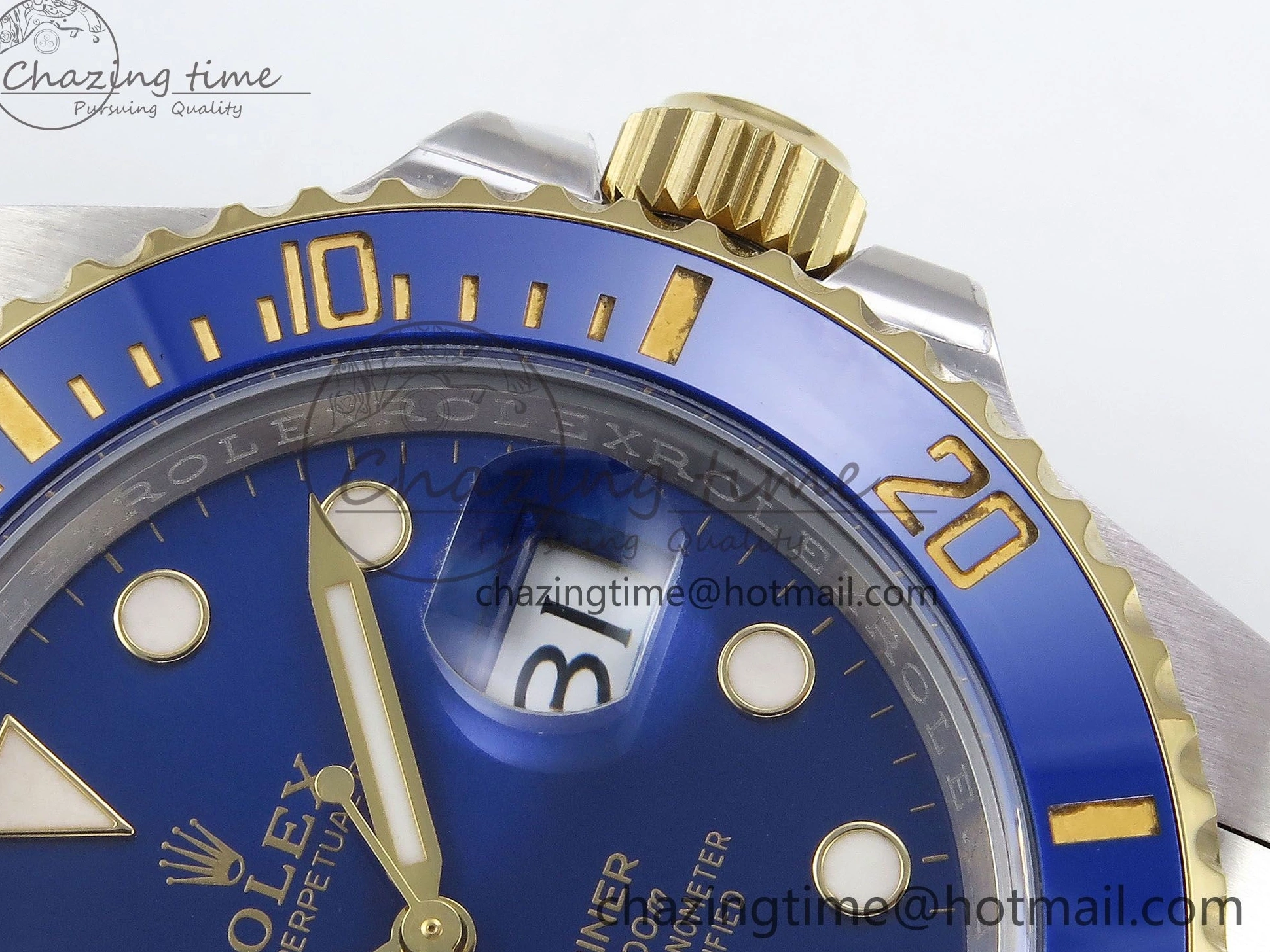 and LB Case Ceramic Blue Bracelet 116613 VR3135 SS 1:1 904L Edition Submariner Best HGF 0130